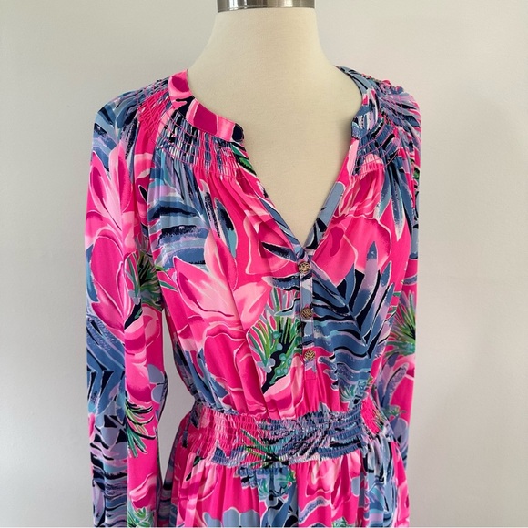 New NWOT Lilly Pulitzer Pauline Midi Dress M - Picture 10 of 12